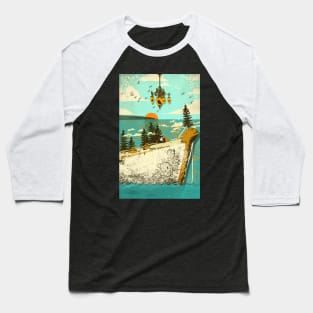 VINTAGE SHIP Baseball T-Shirt